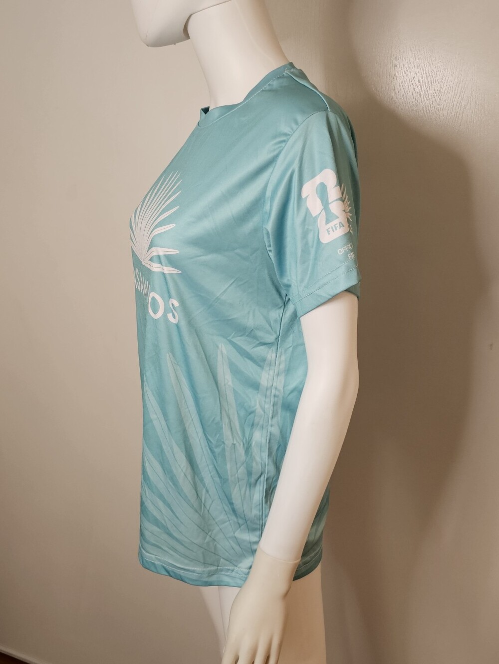 Casamigos FIFA World Cup 2026 Aqua Logo Jersey Tee Size S Unisex Womens Mens - Picture 7 of 8